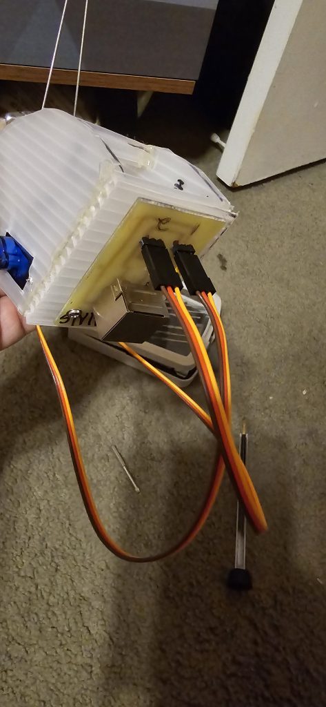 Servo armature build with circuit